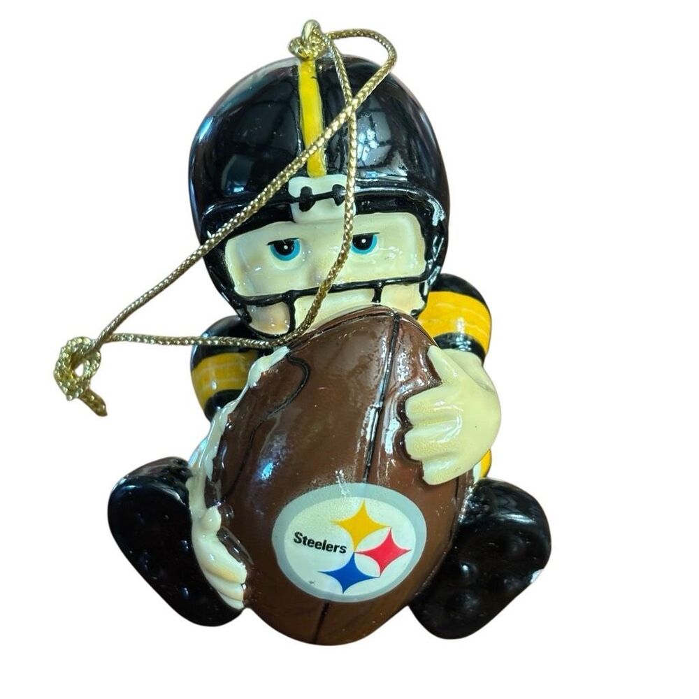 Pittsburgh Steelers SC Sports Ceramic Christmas Ornament *Read*